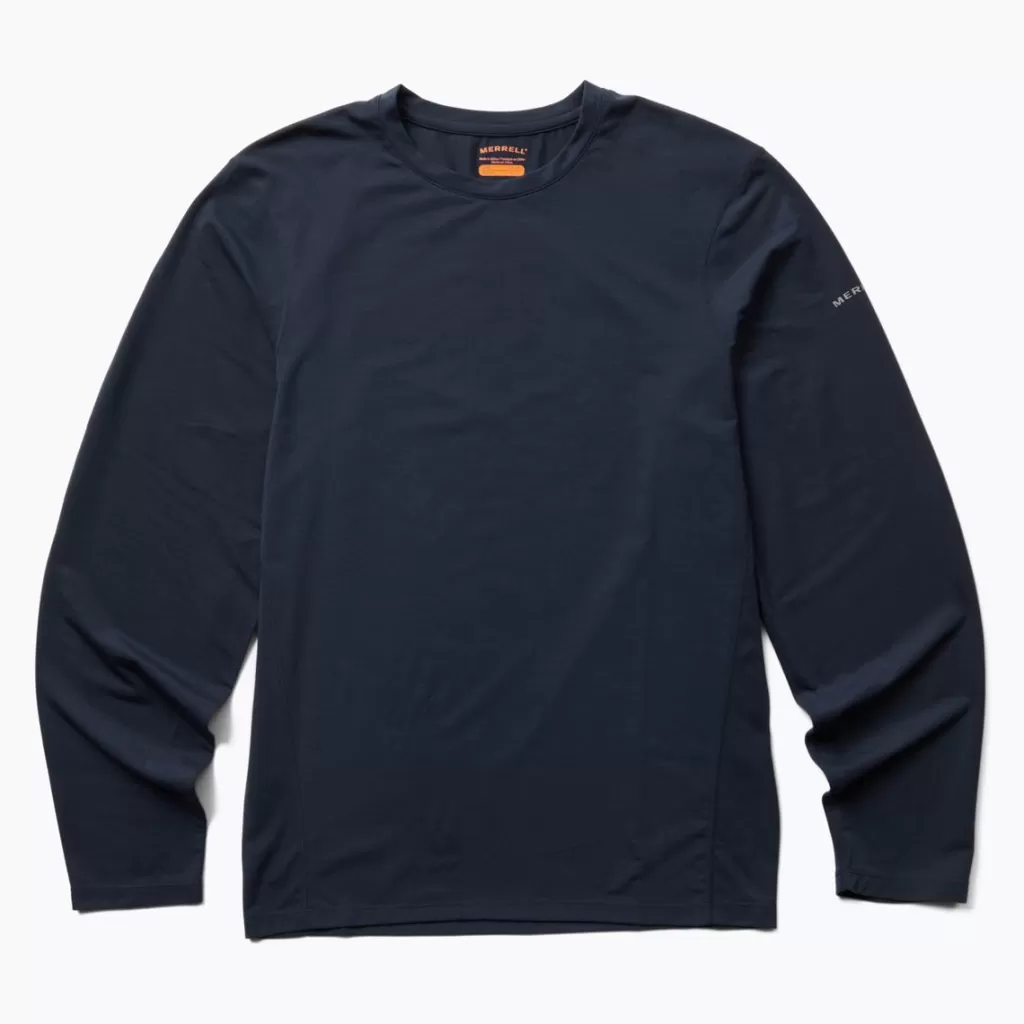 Merrell Hombre Perfect Long Sleeve Tee with Tencel™*Hombre Camisetas