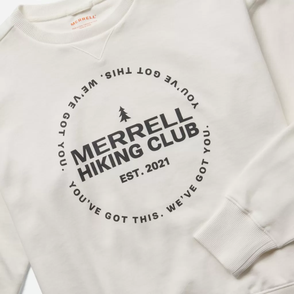 Merrell Mujer Hike Club Crewneck Sweatshirt*Mujer Mangas largas